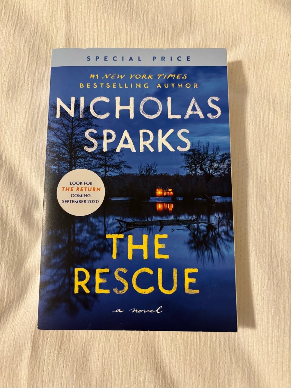 Nicholas Sparks - The Rescue (Blue Cover)